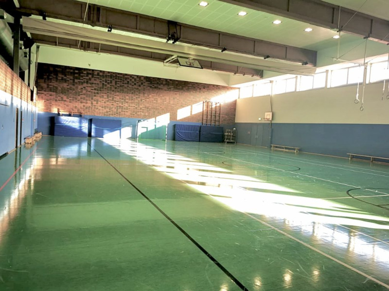 Sporthalle Goethe Schule Innenraum
